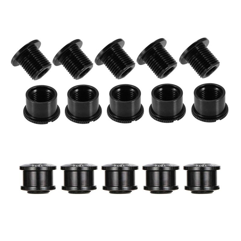 Saipor Saiper 10pcs M8 Single Bike Chainring Bolts 7075 Aluminum Alloy Bicycle Crankset Nuts Chainwheel Screws Fit for Road, Mountain, BMX, MTB, Fixie - Image 5